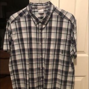 Men's Columbia Plaid Shirt XL